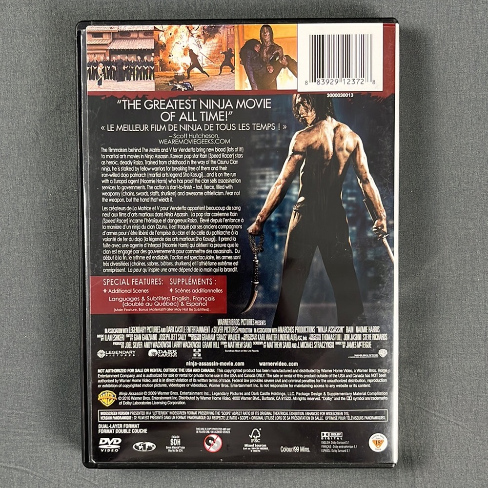 Ninja Assassin | DVD - Picture 3 of 3